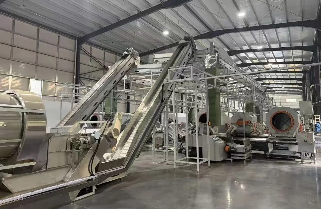 Tea processing line overview for oolong tea manufacturing context